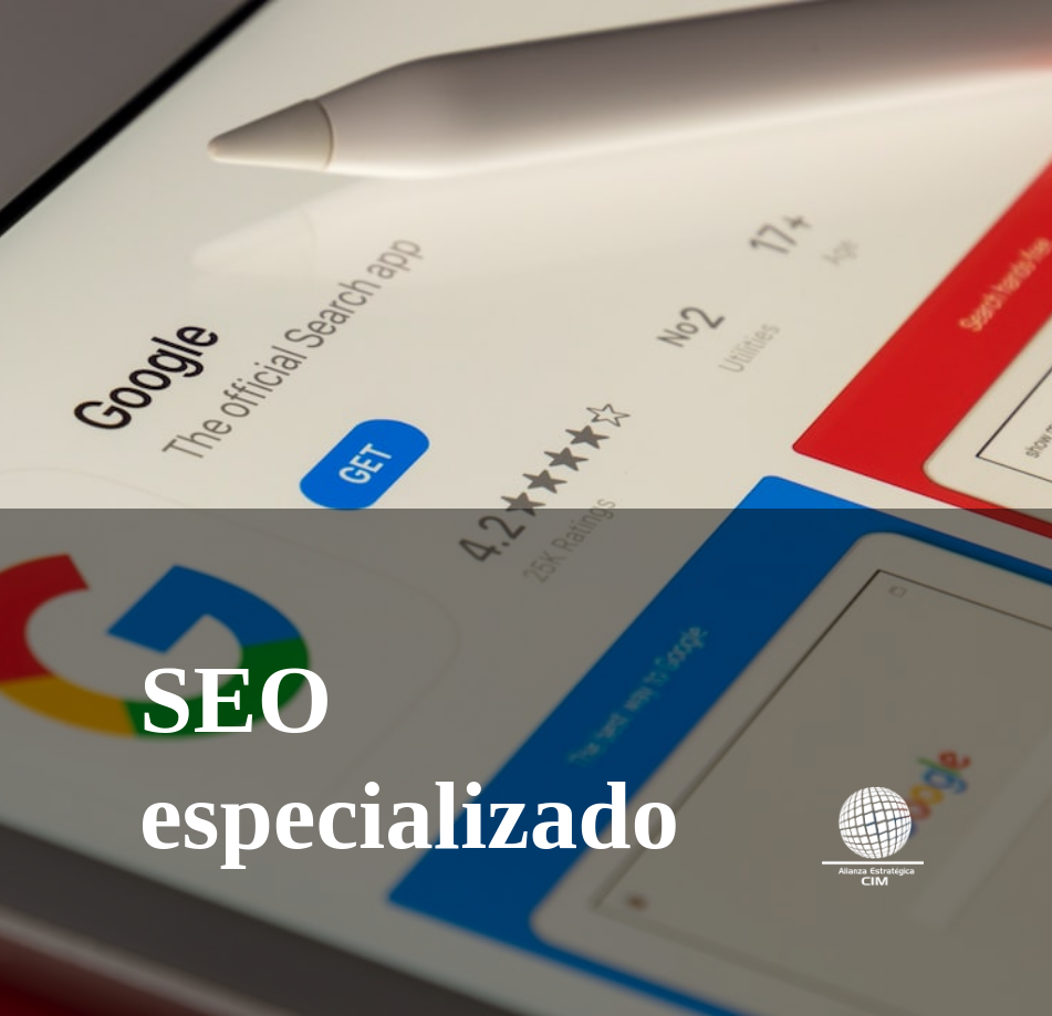 Dashboard de análisis de posicionamiento SEO